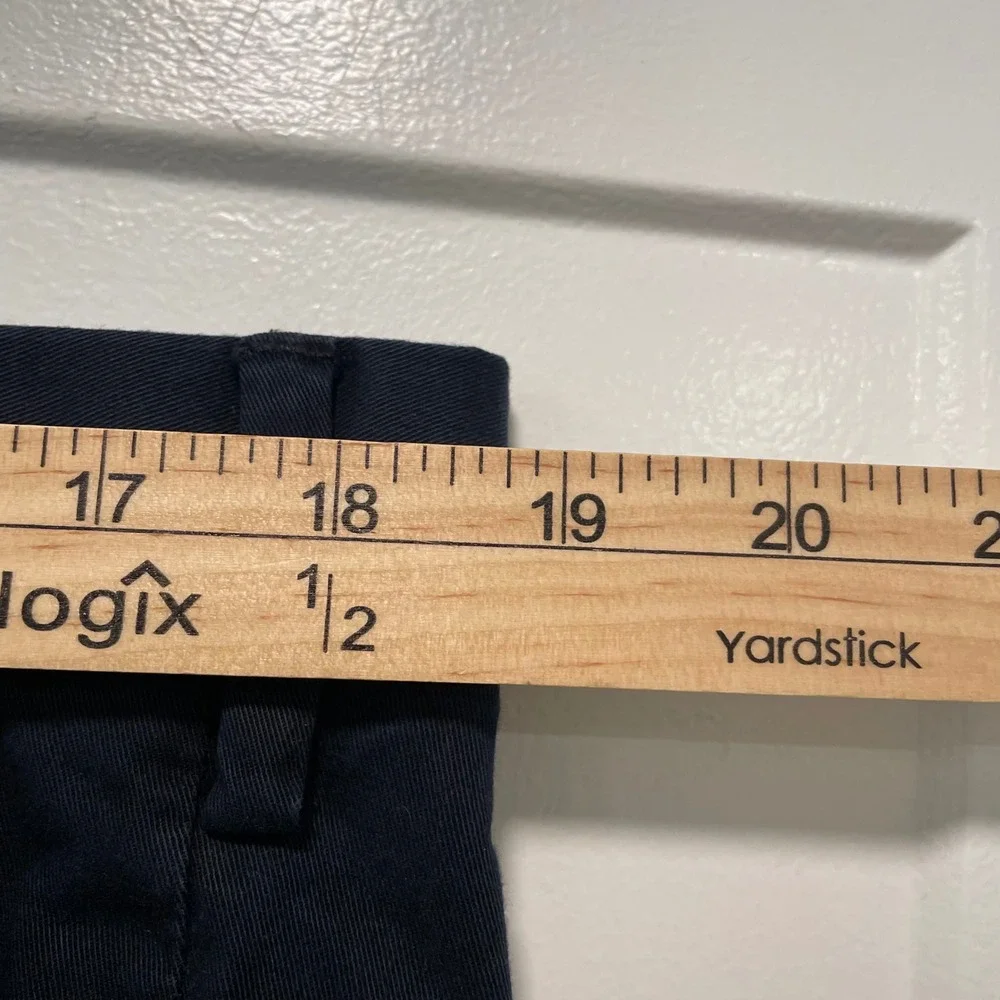 Polo Ralph Lauren Mens Navy Blue Stretch Slim Fit Chino Pants 36x30